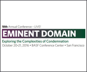 Southern California Conference on Eminent Domain